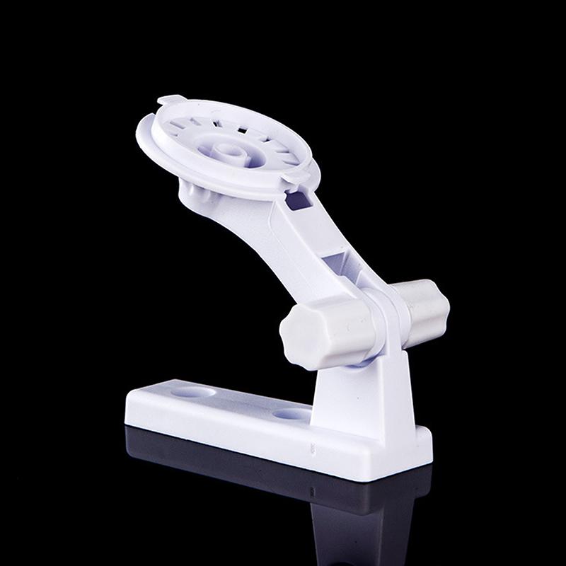 Supporto da Parete Senza Fori per Fotocamera Supporto e Base in Plastica ABS per Fotocamera Cloud Accessori per Sorveglianza di Sicurezza