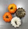 4 Pcs Faux Pumpkin Decorations for Halloween Easter Indoor Home Mantel Shelf Table Centerpiece