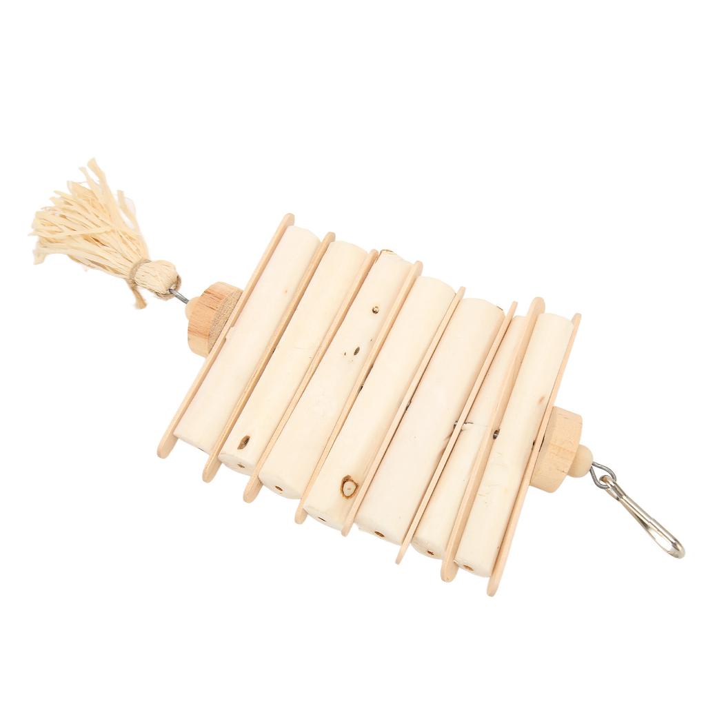 Sola Stick Bird Toys Fun Interactive Beak Grinding Logs Parrot Foraging Toys for Parakeets