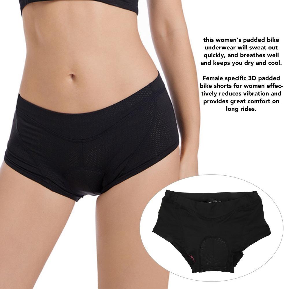 Polyester, Silikon Damen Radhose Schnelltrocknend Damen Fahrradunterhose Indoor Training
