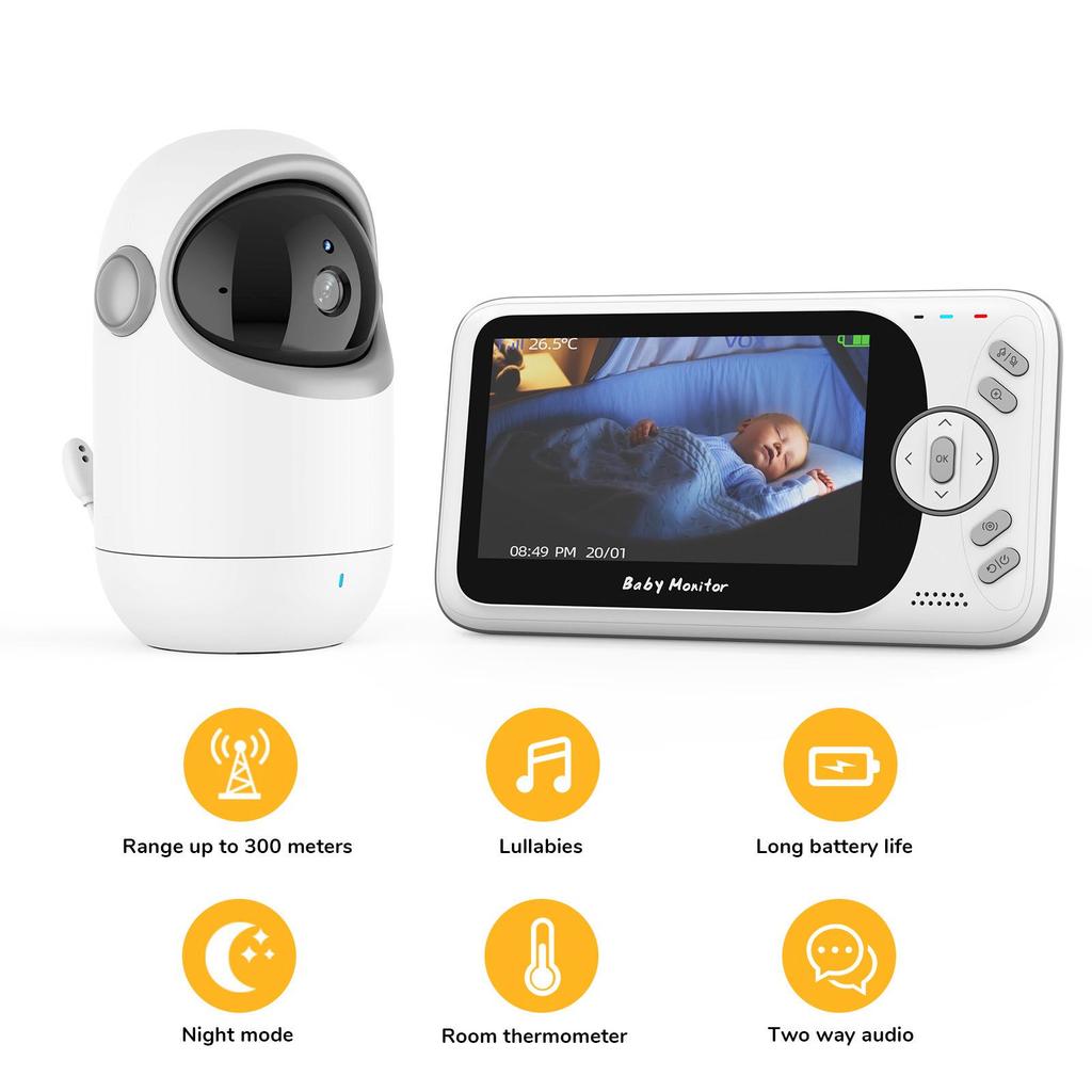 VB801 Wireless Baby Monitor with Infrared Night Vision