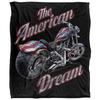 JQ Licensing James Piazza The American Dream Silky Motorbike Supersoft Blanket