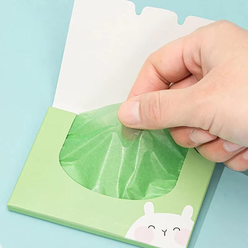 111pcs Fragrance Facial Oil Absorbing Paper Facial Absorbent Paper Face Oil Absorbing Sheets Makeup Tools Skin Care for Women