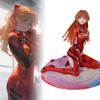 Neon Genesis Evangelion Asuka Langley Soryu Sitting Posture Figurine Anime Model