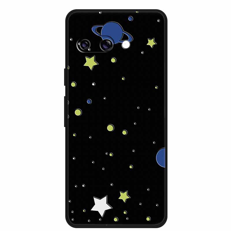 For Google Pixel 9A 5G Case 3D Relief Flower Emboss Soft Silicone various Flower Cartoon Cat Cover For Google Pixel 9a TPU Cases