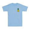 Pineapple Shirt Pineapple Left Breast Pocket Graphic Novelty Unisex's T-Shirt