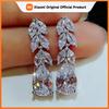 Huitan Women Drop Earring Wedding Band Jewelry Leave&Water Drop Shape Earring AAA Cubic Zirconia New Fashion Bridal Accessories