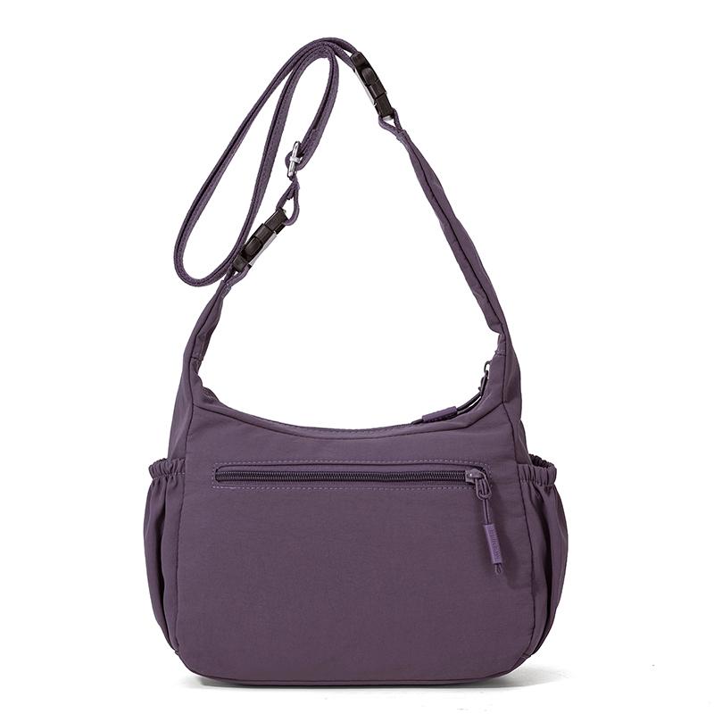 Multi-vakken Nylon Tas Pendelaar Multifunctioneel Schouder Crossbody Draagbaar Kleine Vierkante Tas