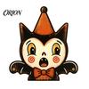 Atmospheric Retro Interior Ornaments Halloween Wooden Ornaments, Distressed Pumpkin/Cat Decorations, Desktop & Wall Artistic Home Office Decor Decors