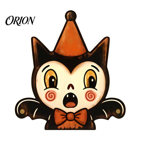 Atmospheric Retro Interior Ornaments Halloween Wooden Ornaments, Distressed Pumpkin/Cat Decorations, Desktop & Wall Artistic Home Office Decor Decors