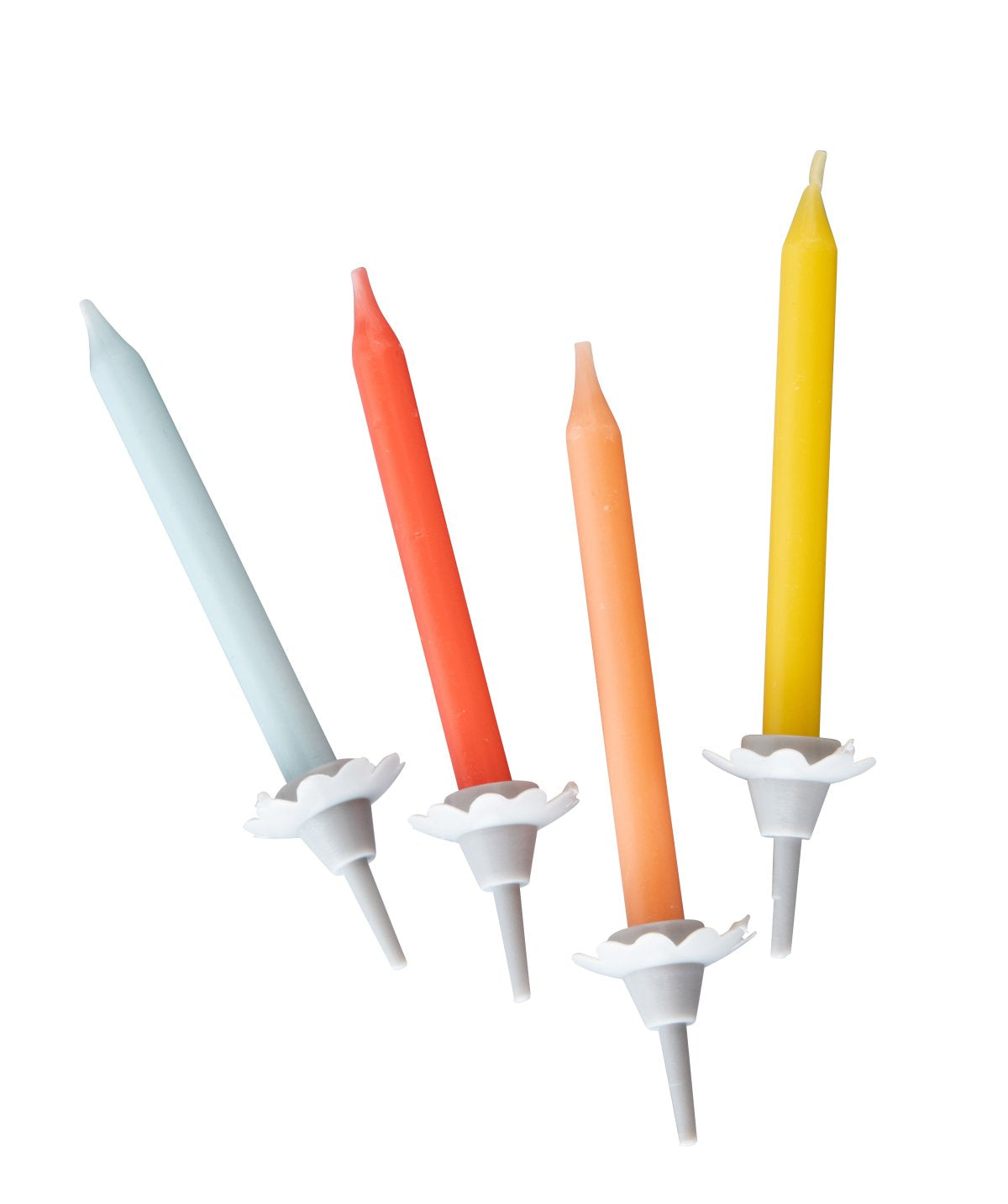 

Набор из 24 свечей на день рождения и 12 подсвечников Fackelmann Rio Party арт.. 52514