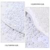 Bag Manicure Pearl Flat Bottom Pure White Abs Semi-Round Half-Sided Pearl Loose Bead Diy Manicure Highlight Half-Sided Imitation Pearl