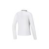 Fila Golf Series Color Block Long Sleeve Polo Shirt Women Tops Jade-White A11W415206F-WT