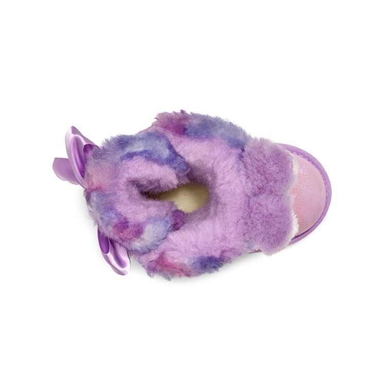 UGG Paz Bootie Suede Non-Slip Durable Kids Boots Kids boots Pink Purple 1103503-OBLS