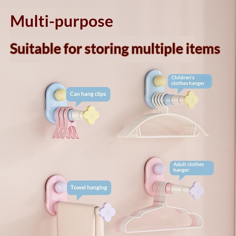 Retractable Adjustable Hanger Storage Container 1Pcs Practical Organizer for Home Housewarming Gift Daily Use
