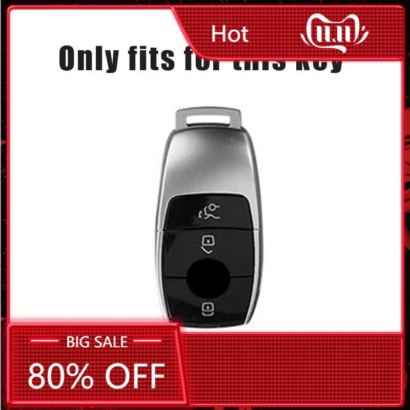 2025 Neue Auto-Fernschlüsselhülle Schutzhülle Halter Schale Schlüsselanhänger Tasche für Mercedes Benz C260L A200L E200L E300L GLC260L Autozugang