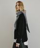 ARTID Cashmere Blend Knit Shawl Muffler_Melange Grey