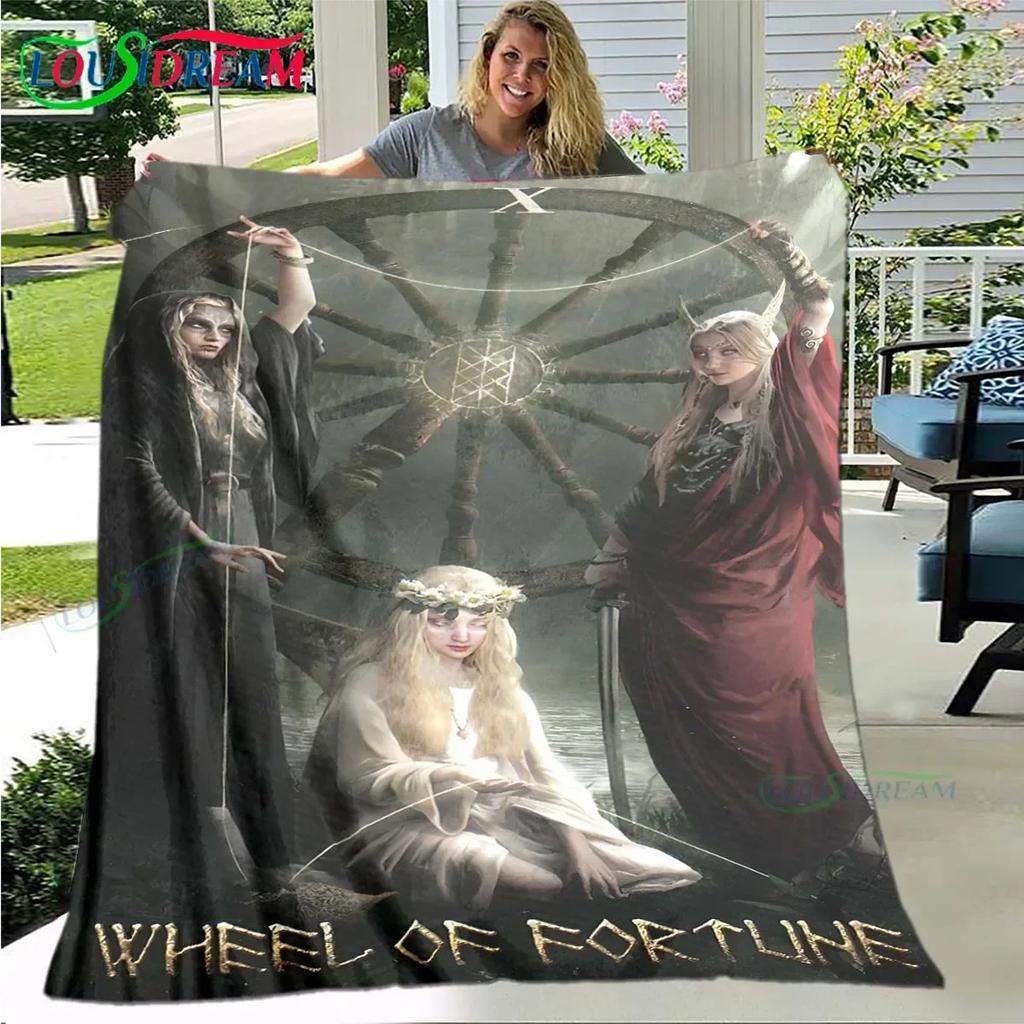 Nordische Wikinger-Mythologie Weiche Decke Sport Wohnzimmer Schlafzimmer Sofa Bett Decke Geburtstagsgeschenk Reise Büro Mittagspause Decke