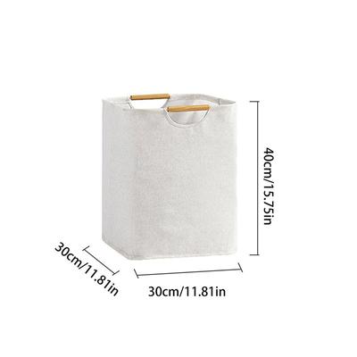 Super Large Basket Waterproof Hamper with Handle Foldable Toy Storage Bag Foldable Hand Dirty Basket Organzier