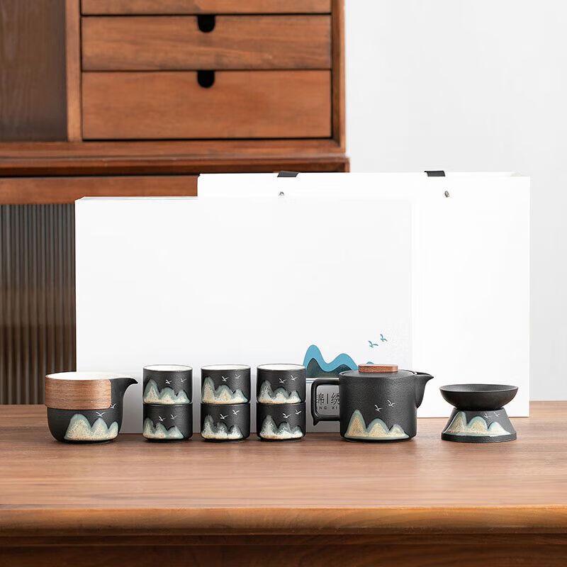 

Qiu Qiao Ceramic Kung Fu Tea Set Standard