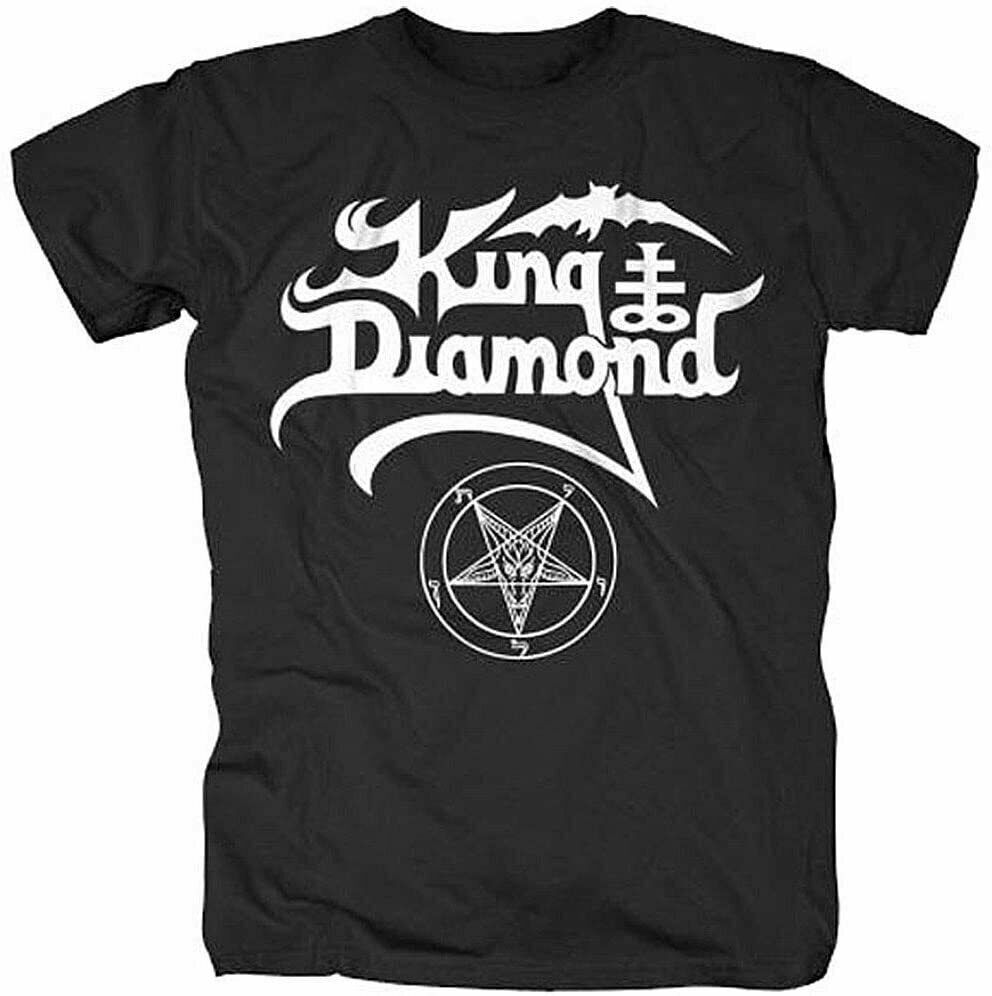 New: KING DIAMOND Mens Logo T-shirt SMALL S