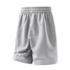 Summer Men Casual Solid Color Shorts Drawstring Waist Zipper Pocket Pants