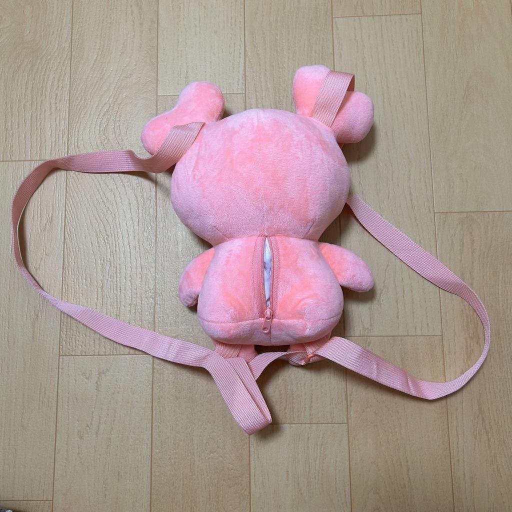 [USED] TWICE LOVELYS Gigo Plush Backpack Mobley