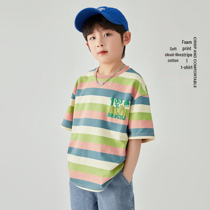 Boy s Striped Summer T-Shirt 130