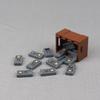 MOC 10PCS Printed 3069 1x2 Printing Slider Button Mecha Pattern Building Blocks 3069pb0847 Plate Board Bricks Particle Toys Gift