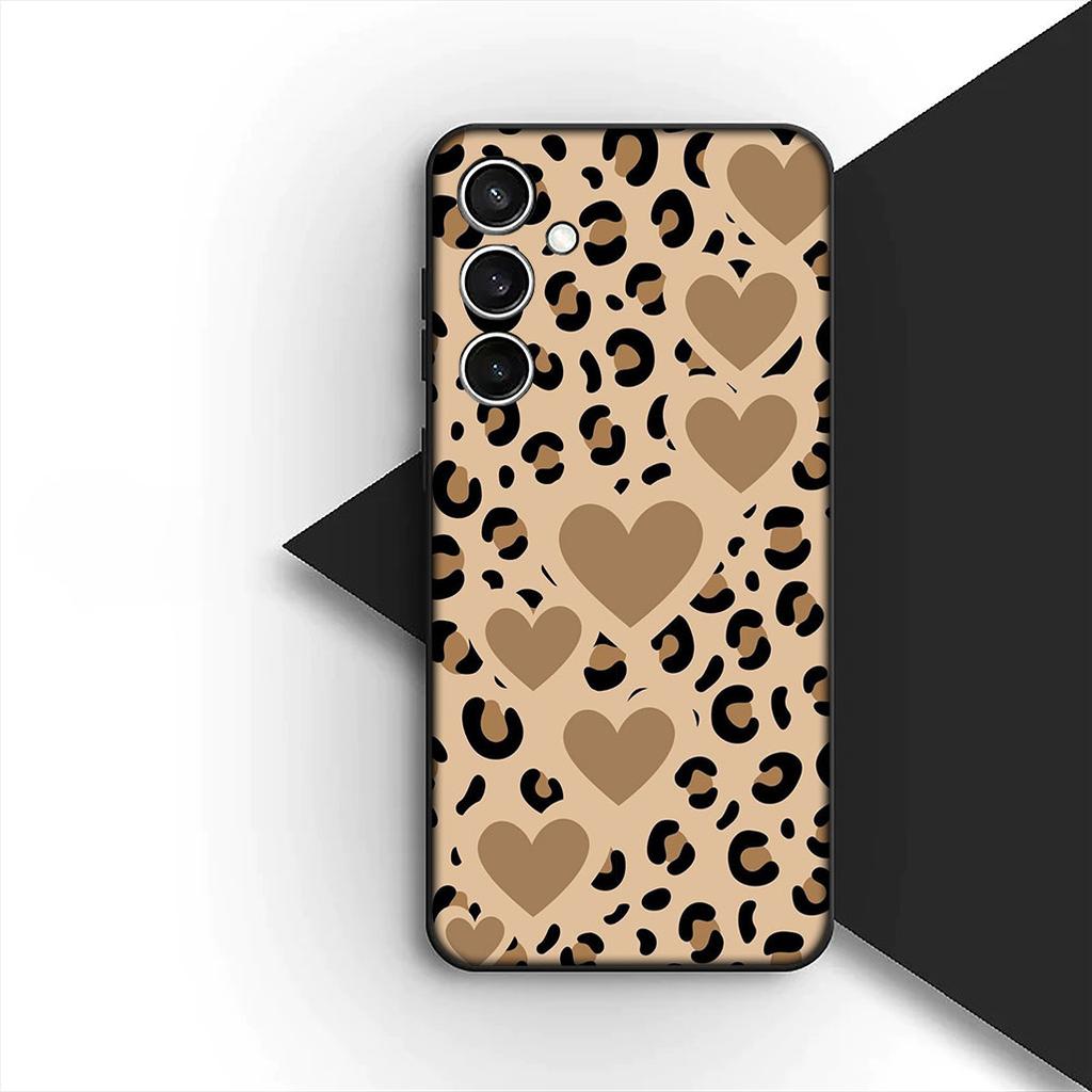 Cover for Samsung Galaxy S10 S8 S9 Plus A33 A34 A31 70 A71 A72 Note 20 9 8 S10E Casing Phone Case Cow Print Leopard Snake