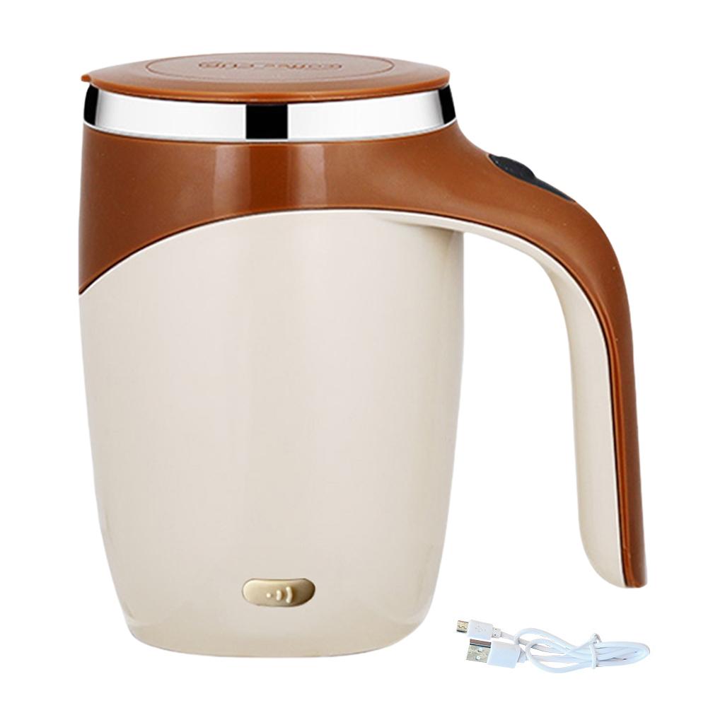 400ml Electric Self Stirring Coffee Mug with USB Rechargeable Lithium Battery for Coffee Milk and Cocoa Mixing