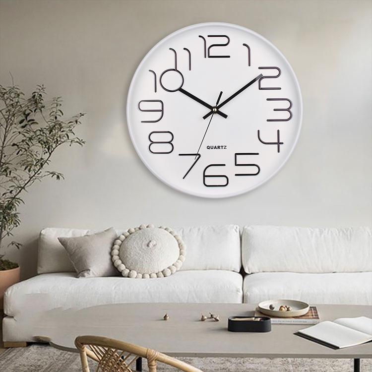 Wall Watch Gold Silent Fashion Quartz Clock Simple Clock Living Room Bedroom Home Movement Wall Watch