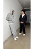 Unisex Hip Hop Street Style Zipper Sports Suit