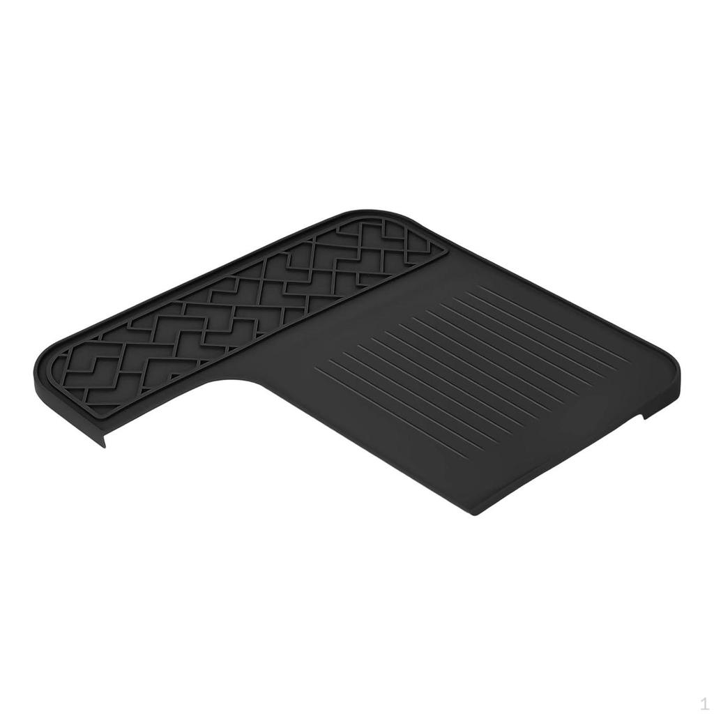 Coffee Maker Mat Silicone Drying Machine Waterproof Suitable for Kitchen Bar