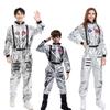 Halloween Astronaut Raumanzug Silber Body Unisex Erwachsene Kostüm