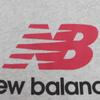 New Balance Men S aThleTicS Logo ShorT Sleeve T ShirT Grey mT51500 Ahh