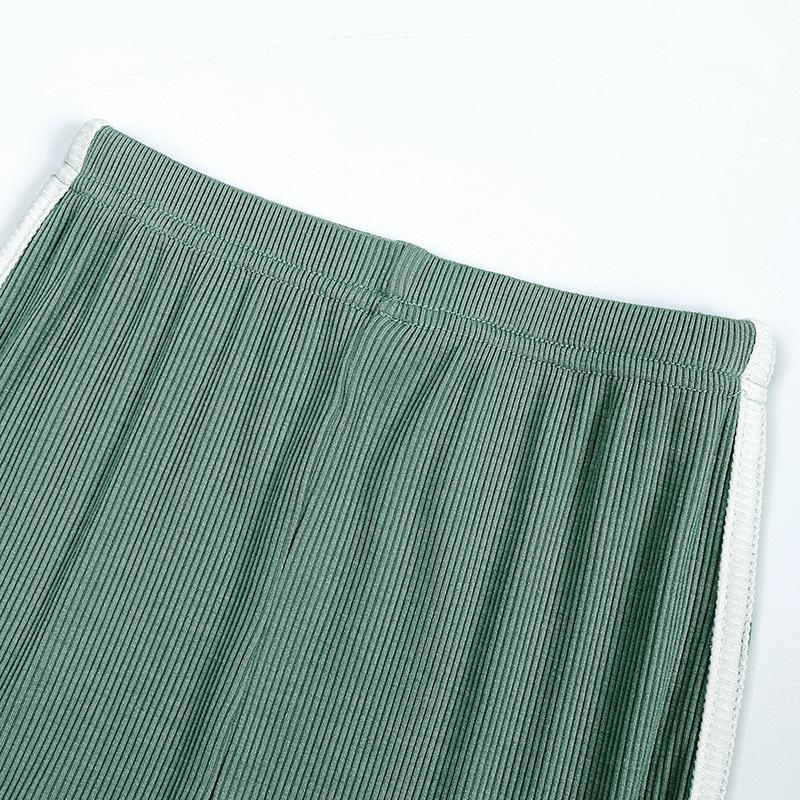 Dětské oblečení Letní chlapecké a dívčí Dvoudílná sada pro miminka Dětská domácí sada s krátkým rukávem a šortkami