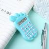 Kalkulačka Roztomilý design tvaru nohy 8místný multifunkční LCD displej s pohodlnými silikonovými tlačítky Kalkulačka