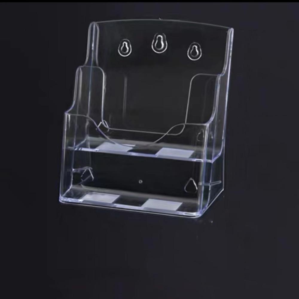 A4/A5/A6 Clear Flyers Display Stand 2/3/4 Layers Desktop Document Rack Brochure Holder  Office