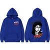 Michael Jackson King of Pop Bad Era Hoodies  Clothing Fashion Classic Sweatshirts Hip Hop Fleece Casual Oversized Pullovers