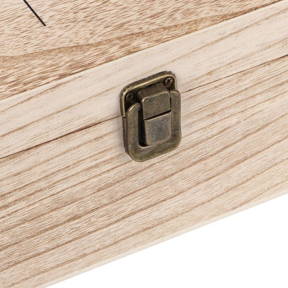 Wooden Wine Storage Box Rope Handle Wine Gift Box Portable Red Wine Box Decoration