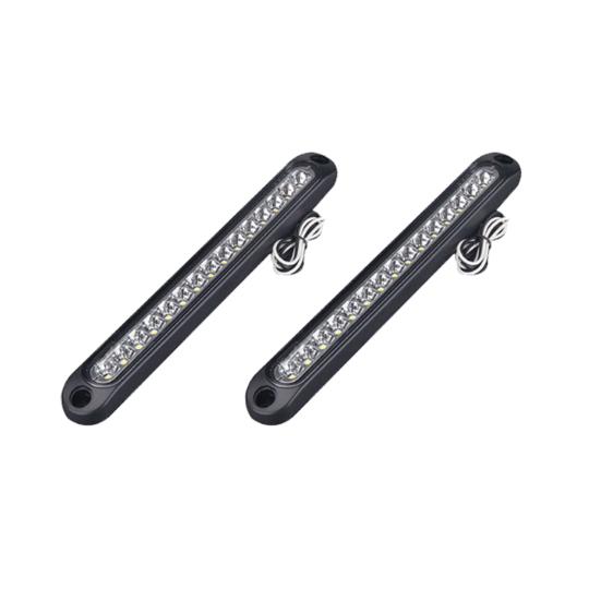 10-30V 15 LED Waterproof Trailer Truck Turn Signal Lamp Bar Tail Light Strip