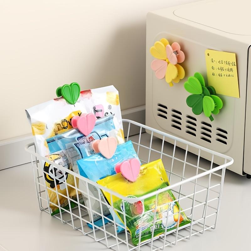 Decorative Sealing Clips, Household Bag Sealing Clips, Magnetic Sealing Clips, Creative Decorative Small Clips for Freshness Preservation