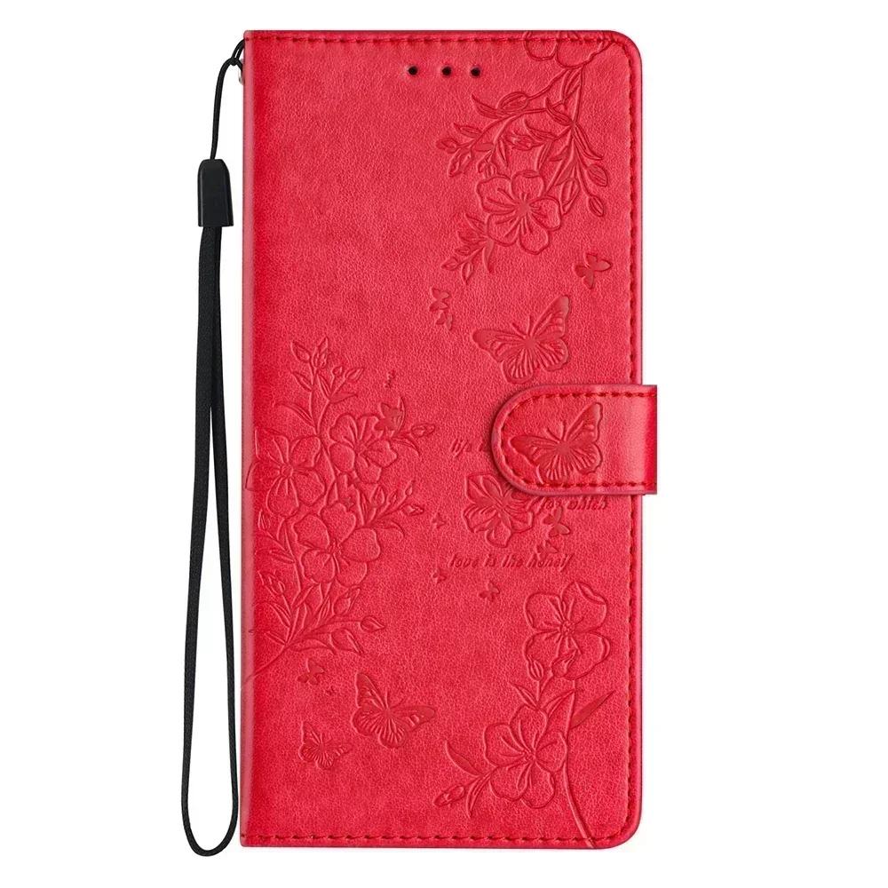 Elegant Leather Wallet Case For Samsung Galaxy S26 Pro S25 Edge S24 S23 FE S22 Plus Ultra Card Storage Holder Flip Phone Cover