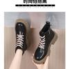 Leather platform Martin boots women's British style 2025 new spring and autumn single boots versatile casual winter short boots
