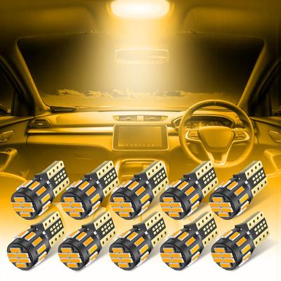 Marsauto T10 LED Position Lamp, Room Lamp, Explosive Light, 4,500 Lm, 360 Degree Light