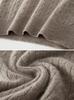 Women's Slim Fit French Polo Collar Long Sleeve Silk-Cotton Knitted Sweater.