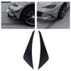 2 Pcs Front Bumper Side Spoiler Sporty Look Increase Stability Replacement for Miata ND 2016 Onwards