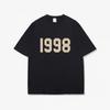 2026 New Summer Simple Text Design 1998 Tide Brand Printing Short-sleeved Street T-shirt Men's and Women's Short-sleeved T-shirt