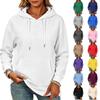 Women's Fashion Casual Loose Fit Color Hoodie